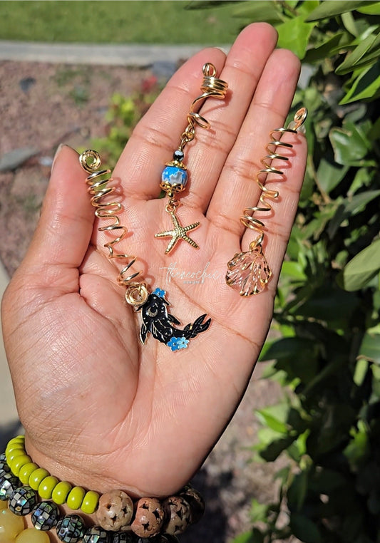 Koi Fish Loc Jewelry Set