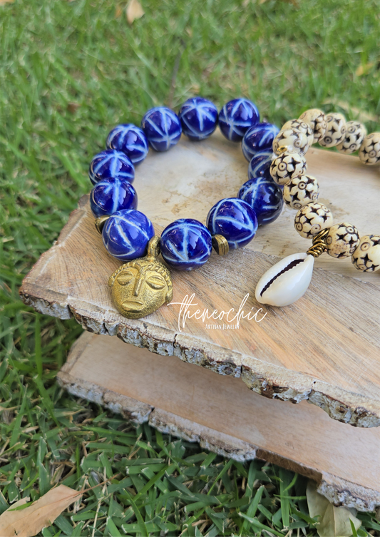 Cobalt Bracelet Set of 2
