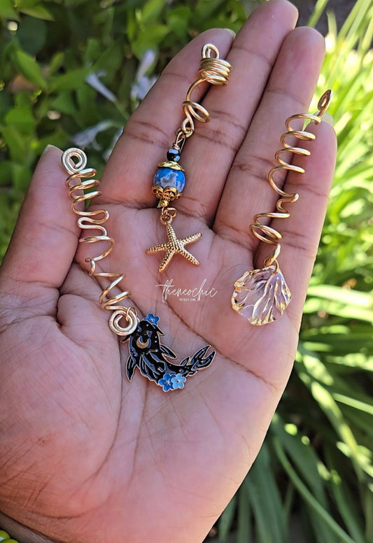Koi Fish Loc Jewelry Set