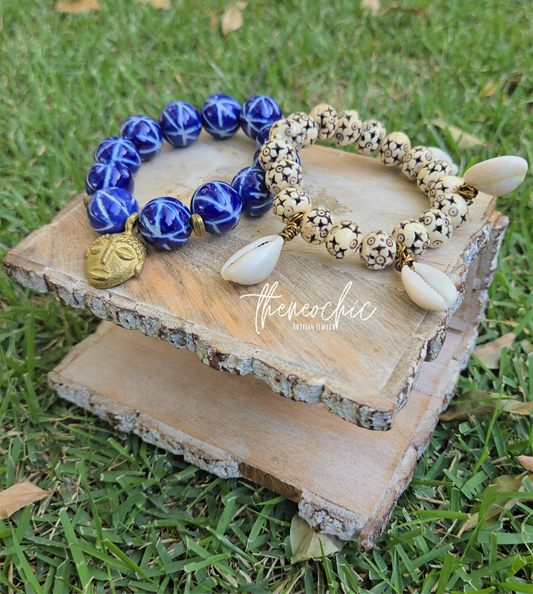 Cobalt Bracelet Set of 2