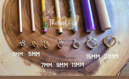 "August" Loc Jewelry Piece